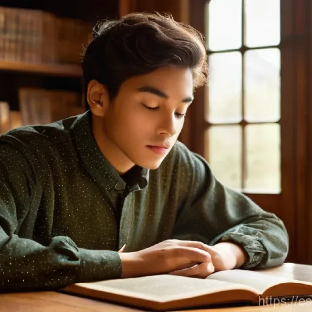 물리학 연구 주제 선정 요령 - **Prompt 1: The Epiphany of Discovery**
    "A young, diverse individual, aged around 20, is seated ...