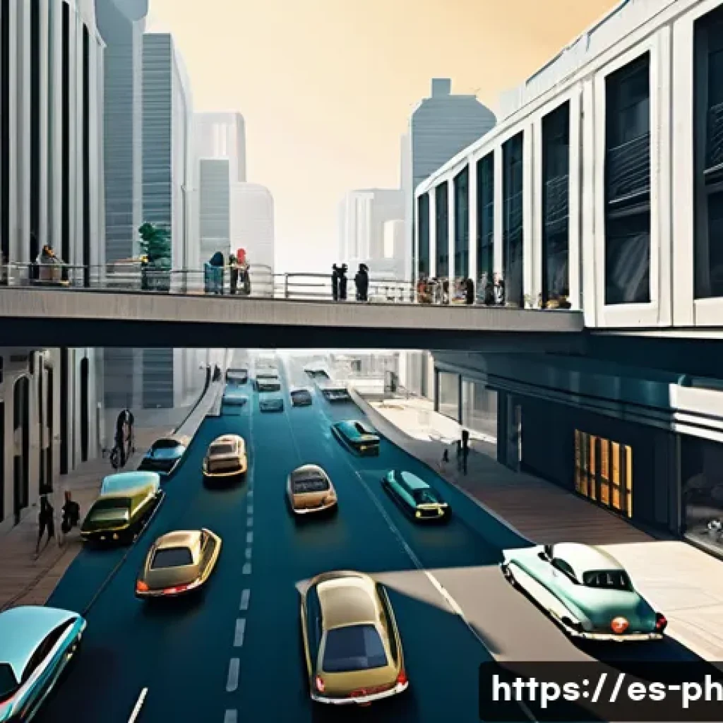 물리학으로 세상을 보는 시각 - **Prompt 1 (Classical Physics: Urban Ingenuity):**
    "A bustling, retro-futuristic cityscape viewe...